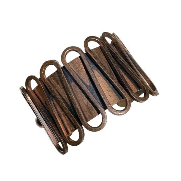 Lot of 7 Renoir Signed Bracelets Matisse Renoir Copper Jewelry - Picture 5 of 8